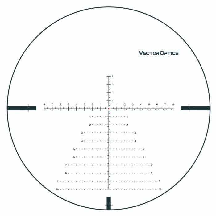 Vector Continental Tac FFP 3-18x50, MIL/MIL - Bilde 6