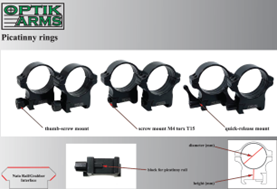 OPTIK ARMS – Tactical Weaver quick-release (QR)
