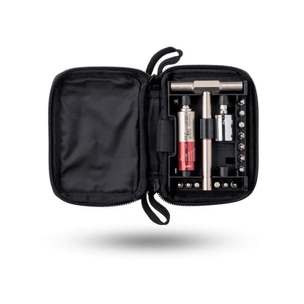 Rifle and optics toolkit with all-in-one torque driver