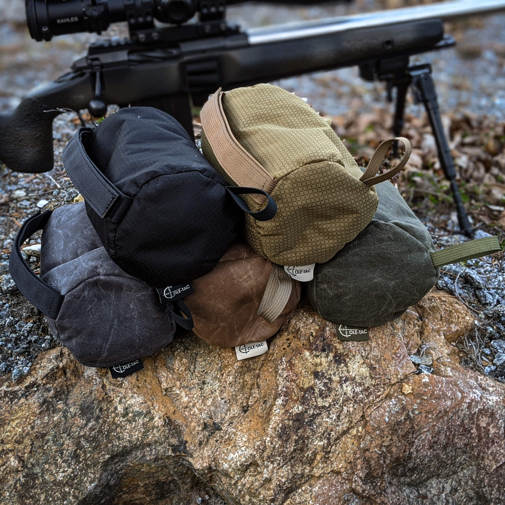 Waxed woobie bag